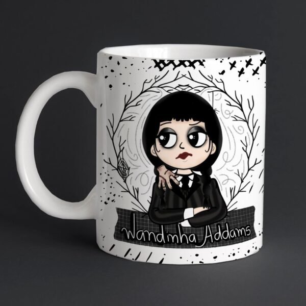 Kit Estampas Canecas Wandinha - Imagem 5