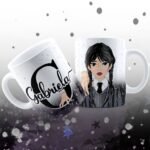 Estampas Alfabeto Wandinha e Mãozinha p/Canecas - Imagem 3