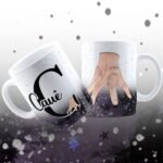 Estampas Alfabeto Wandinha e Mãozinha p/Canecas - Imagem 5