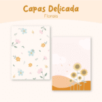 Combo Capas A5, A6 e 18x18 | DELICADA (Papel Sorriso) - Imagem 4