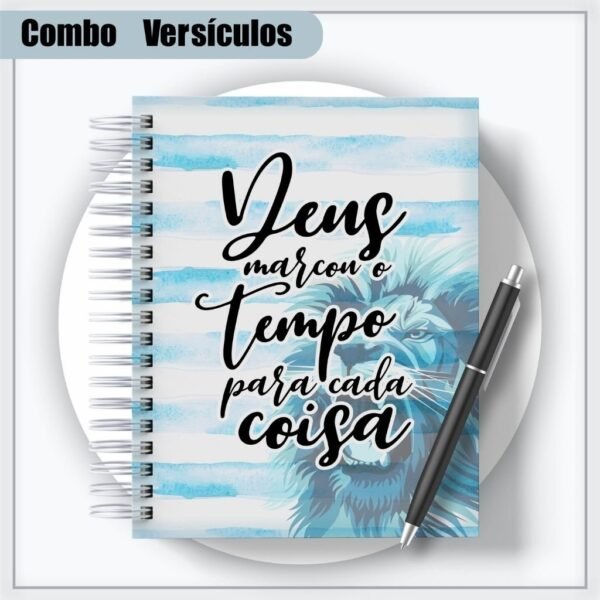 Capas Versículos + Miolos Pautado Masculino - Imagem 3