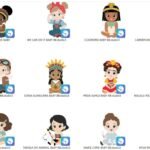 Pack Topos Mesversário - Mulheres que Inspiram