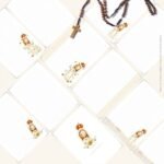 Combo 5 Miolos cadernos A5 + 6 bolsos + cartela adesivo N. Senhora de Fátima - Imagem 2