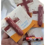 Cartão Baton Páscoa Cruz