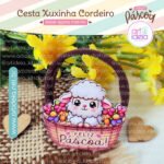 Cesta Xuxinha Cordeiro Páscoa