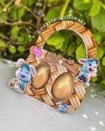 Kit PDF Cestinha de Ovinhos da Páscoa - 6 Temas - Imagem 5