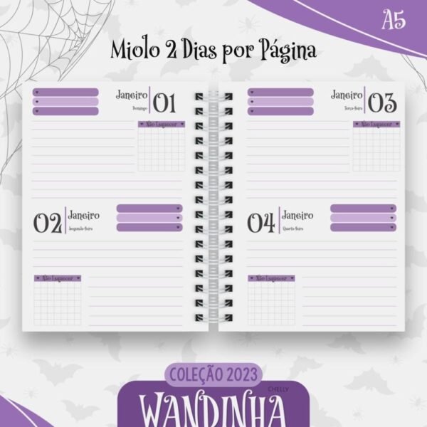 Combo Escolar Wandinha - Imagem 11