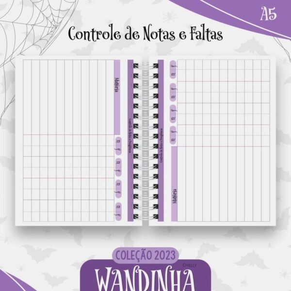 Combo Escolar Wandinha - Imagem 13