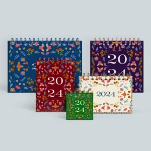 Capas para Calendário 2024 | Flores da Noite