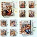 Caderno Pautado - Ursinhos - Professor e Professora