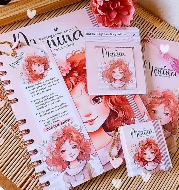 Caderno Menina dos Olhos de Deus (Modelo 2) - Imagem 1