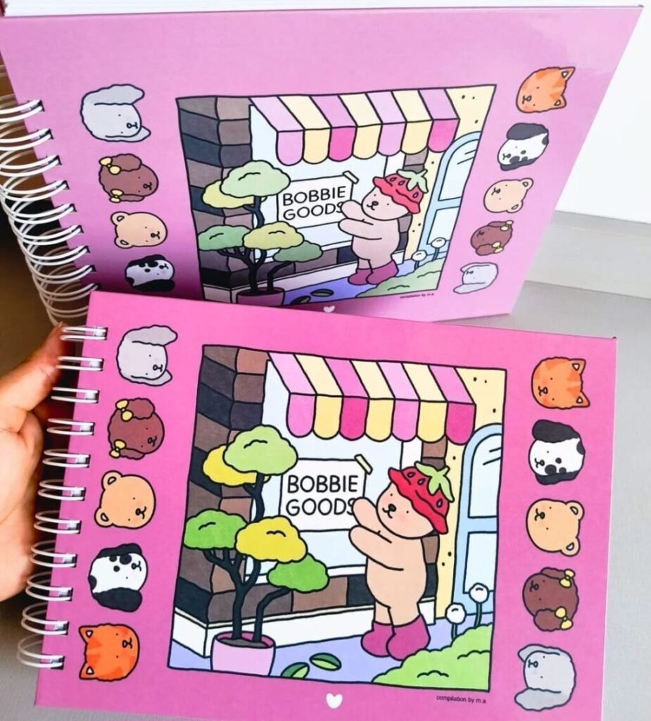 Coloring-Book-Bobbie-Goods-1024x1133-1-scaled Bobbie Goods - Livro de Colorir - Imagem 1