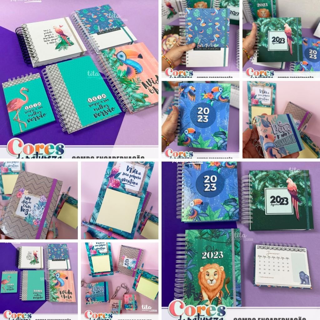 Combao-Tita Combão Cores da Natureza - Encadernação 2023 e Permanente - Imagem 1