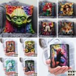 Combo Estampas Canecas e Almofadas 3D