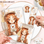 Kit Ane - Encadernação (Crys Arts)