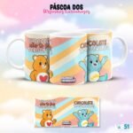 Estampas Canecas Ursinho Carinhosos - Páscoa - Imagem 10