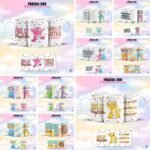 Estampas Canecas Ursinho Carinhosos - Páscoa