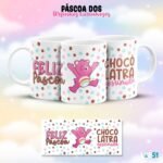 Estampas Canecas Ursinho Carinhosos - Páscoa - Imagem 4