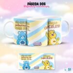 Estampas Canecas Ursinho Carinhosos - Páscoa - Imagem 7