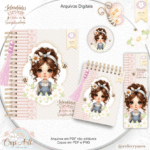 Kit Felicidade - Encadernação (Crys Arts)