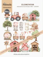 Na Fazenda - Combo Ilustrações e Papéis (Tita) - Imagem 5