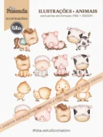 Na Fazenda - Combo Ilustrações e Papéis (Tita) - Imagem 8