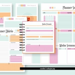 COLEÇÃO Joy Agendas | |Calendários | Blocos