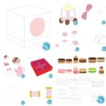 Combo Moldes para Mockups de Arquivos de Corte