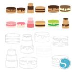 Combo Moldes para Mockups de Arquivos de Corte - Imagem 27