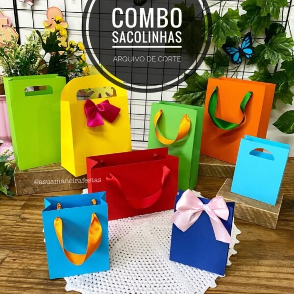 Combo Moldes Sacolas - Imagem 1