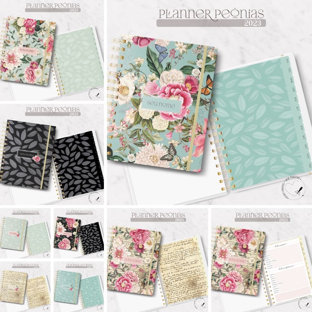 Combo-Veve-2023-12 Combo Agendas | Planners | Cadernos | Calendários - Imagem 12