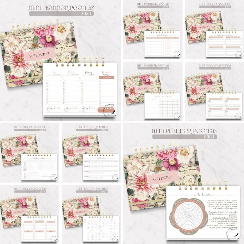 Combo-Veve-2023-8 Combo Agendas | Planners | Cadernos | Calendários - Imagem 8