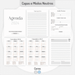 COMBO Miolos Neutros Agendas | Planners 2024 (Pamella) - Imagem 7