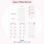 COMBO Miolos Neutros Agendas | Planners 2024 (Pamella) - Imagem 3