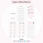 COMBO Miolos Neutros Agendas | Planners 2024 (Pamella) - Imagem 4
