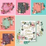 Kit 6 Capas e 6 Marca Páginas Coleção Florence + Divisórias (Bicho Papel)
