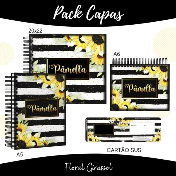 Combo Capas Variadas 1.0 - A6 | A5 | 20x11 | Cartão Sus - Imagem 3