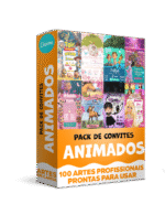 Pack Canva Convites Animados + Bônus