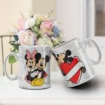 1 Arte Avulsa Caneca - Mickey Coração