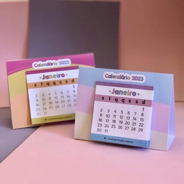 Calendários de Parede, Mesa, Imã e Encadernação 2023 - Imagem 3
