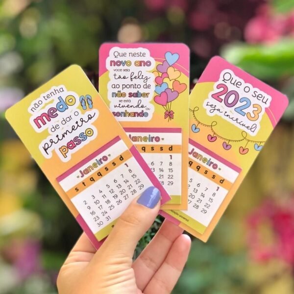 Calendários de Parede, Mesa, Imã e Encadernação 2023 - Imagem 7