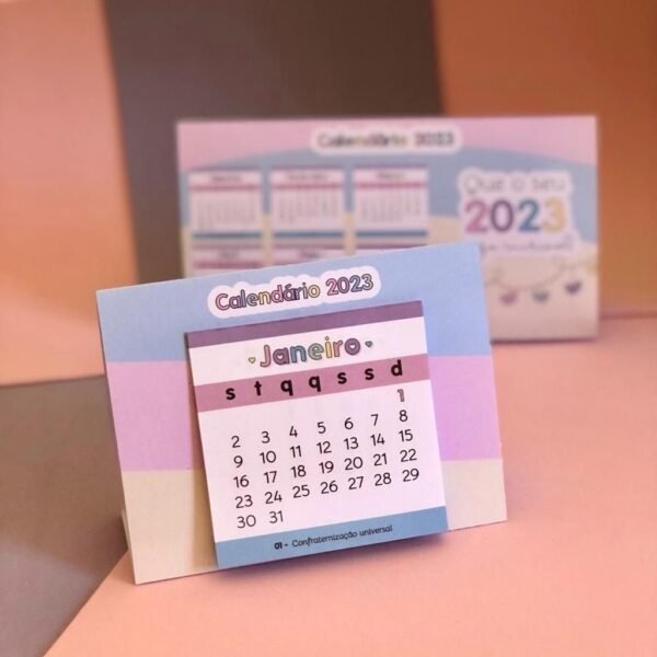 Calendários de Parede, Mesa, Imã e Encadernação 2023 - Imagem 10
