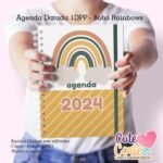 Agenda A5 Datada 1DPP - Boho Rainbows - Imagem 4