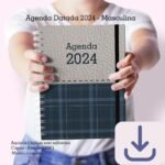Agenda A5 2024 -1 DPP - Masculina N.1 (2 miolos / 8 capas) - Cute Corte - Imagem 6