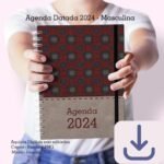Agenda A5 2024 -1 DPP - Masculina N.1 (2 miolos / 8 capas) - Cute Corte - Imagem 9