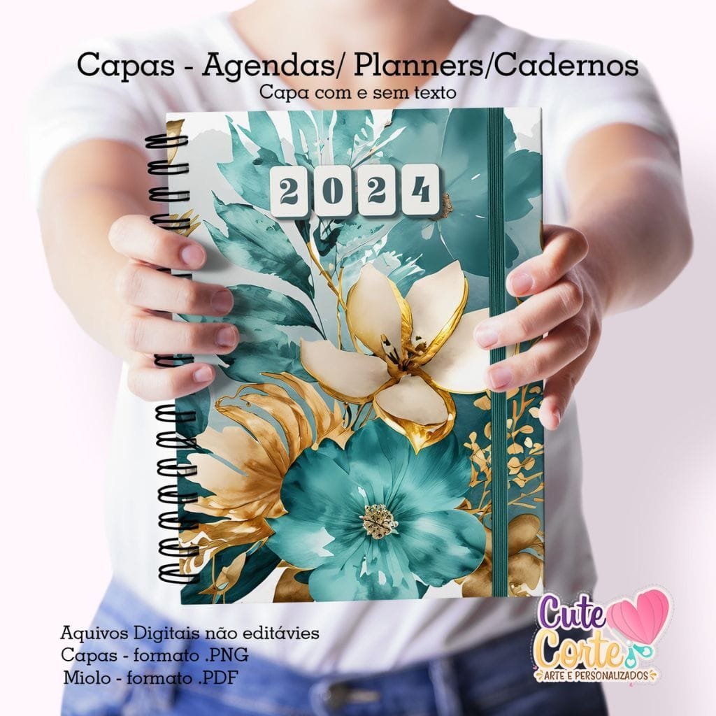 Cute-Corte-Capas-Colecao-Tiffany-4.jpg CAPAS A5 – Coleção Tiffany - 10 capas – com e sem o ano 2024 - Imagem 4