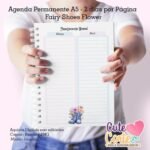 Agenda de 2024 - Datada - 2DPP - Fairy Shoes Flowers - Imagem 3