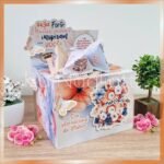 Dispenser com 50 pacotinhos de balinhas – dia das mulheres