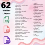 62 Moldes Limpos para Caixinhas de Festa