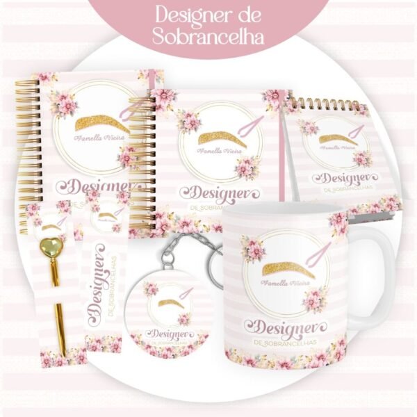 Combo Designer de Sombracelhas- Encadernação (Pamella) - Imagem 1
